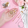 DIY Blank Dome Link Bracelet Making Kit DIY-UN0004-29-3