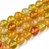 Glass Round Beads Strands GLAA-M044-01J-1