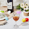 Silicone Wine Glass Charms AJEW-WH0038-46-4