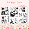 3 Sheets 3 Styles PVC Waterproof Decorative Stickers DIY-WH0404-071-2