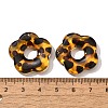 Transparent Acrylic Pendants X-OACR-D303-01B-3