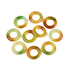 Dyed Natural White Jade Linking Rings G-Q601-43D-1
