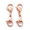 304 Stainless Steel Lobster Claw Clasps STAS-WH0026-07B-RG-2