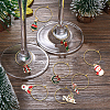 30Pcs 15 Style Alloy Enamel Pendants PALLOY-SC0003-94-5