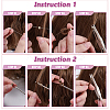 3000Pcs 6 Colors Lead Dreadlocks Beads Hair Decoration DIY-ME0001-69-3