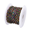 PVD Vacuum Plating 304 Stainless Steel Cable Chains CHS-TA0001-03MC-2