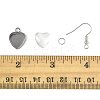 DIY Heart Dangle Earring Making Kits DIY-FS0009-18-5