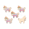 Alloy Colorful Enamel Connector Charms ENAM-CJC0019-01E-1