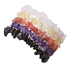 12 Constellation Natural Mixed Gemstone Chip Beaded Stretch Bracelets Sets for Women Men BJEW-JB10264-09-2