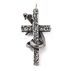 316 Surgical Stainless Steel Big Pendants STAS-Z073-55AS-01-1