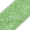 Transparent Glass Beads Strands GLAA-G125-01A-04-1