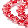 Transparent Glass Beads Strand GLAA-K057-01D-4