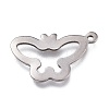 Tarnish Resistant 304 Stainless Steel Pendants STAS-Z007-02-1