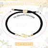 1Pc Adjustable Nylon Cord Slider Bracelets for Women BJEW-LP0001-32N-01-2