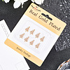 14Pcs Brass Micro Pave Cubic Zirconia Pendants KK-BBC0022-14-6