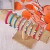 Love Bless Stretch Bracelet Sets for Teen Girl Women BJEW-SW00006-3