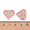 Alloy Enamel Pendants ENAM-T024-09C-G-3