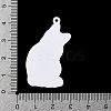 Opaque Printed Acrylic Pendants SACR-F018-01D-3