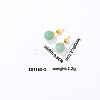 Handmade Fashion Gemstone Stainless Steel Bead Earrings Accessories for Autumn/Winter VH6205-4-1