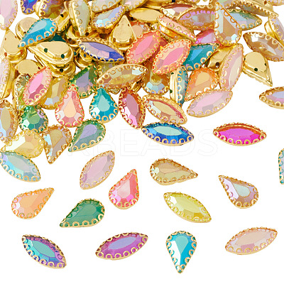 2 Bags 2 Styles Sew on Rhinestones RESI-TA0004-54-1