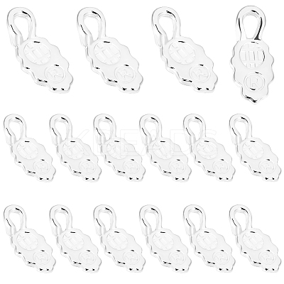 30Pcs Alloy Pinch Bails FIND-BBC0001-72B-1