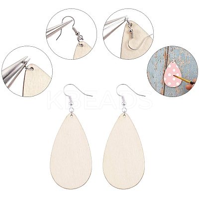 DIY Dangle Earring Making DIY-PH0026-07P-1