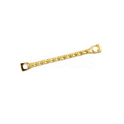 Brass Connector Charms LS-KK-TAC0017-03C-G-1