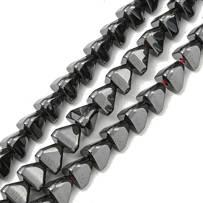 Non-magnetic Synthetic Hematite Beads Strands G-I365-25-1