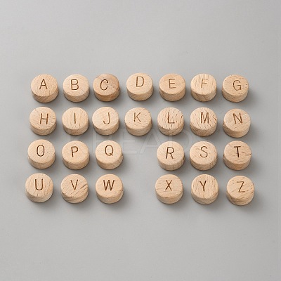 Wood Beads WOOD-WH0062-17-1