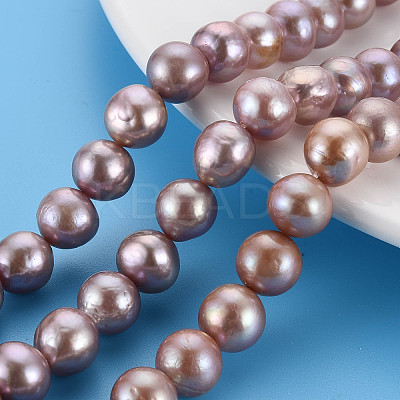 Natural Keshi Pearl Beads Strands PEAR-S020-L09-1