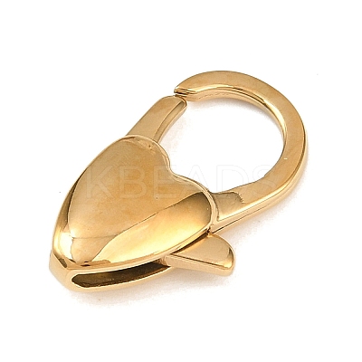 316 Stainless Steel Lobster Claw Clasps STAS-C154-03C-G-1