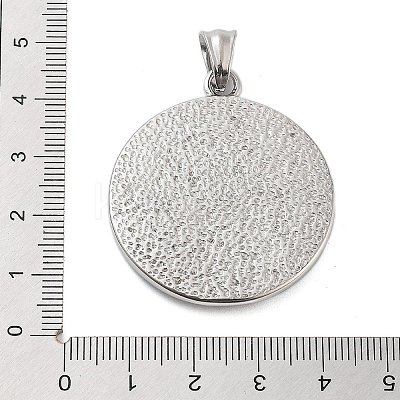 304 Stainless Steel Pendants STAS-S143-07A-1