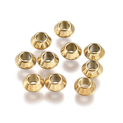 Ion Plating(IP) 304 Stainless Steel Spacer Beads STAS-F161-01G-1