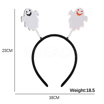 Halloween Cloth Hair Bands PW-WGE0E66-21-1
