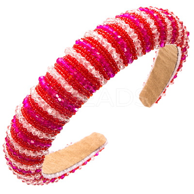Baroque Rhinestone Hair Bands PW-WG38824-01-1