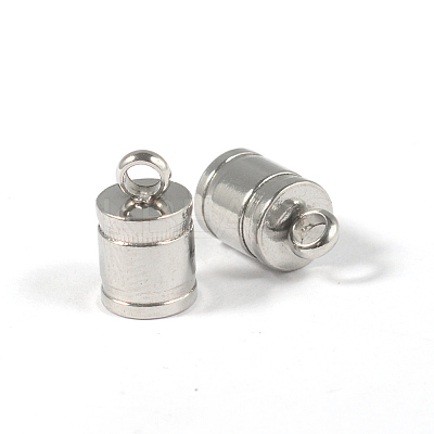 Tarnish Resistant 304 Stainless Steel Cord Ends LS-STAS-D431-07-1