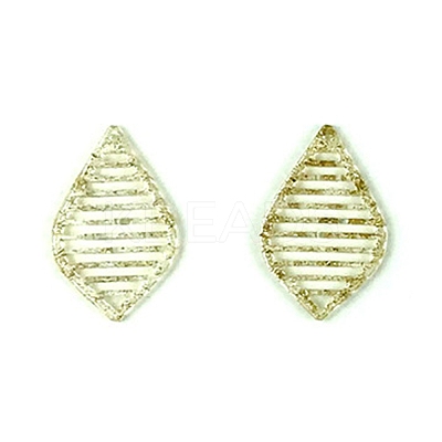 DIY Teardrop with Stripe Pendant Silicone Molds LS-DIY-I099-34-1