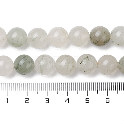 Natural Tianshan Cui Quartzite Beads Strands G-C102-B02-03-1