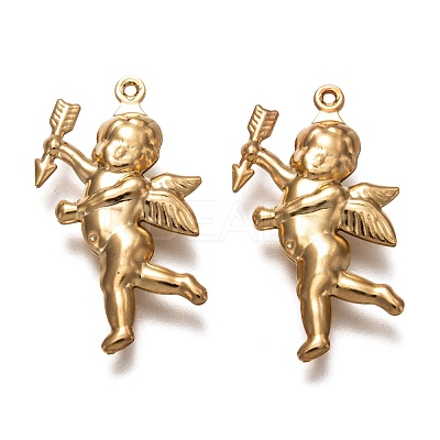 Valentine's Day 304 Stainless Steel Pendants STAS-P266-04G-1