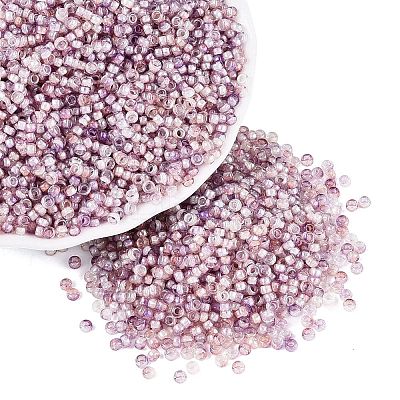 Picasso Glass Seed Beads SEED-Q041-02J-1