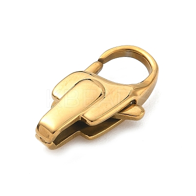 304 Stainless Steel Lobster Claw Clasps LS-STAS-C148-03B-G-1