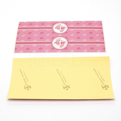 Paper Adhesive Water Bottle Stickers DIY-WH0259-17A-1