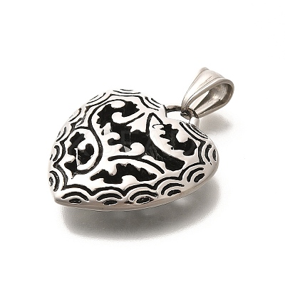 304 Stainless Steel Pendants STAS-Z110-46AS-1