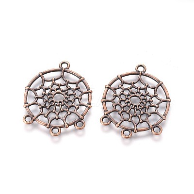 Tibetan Style Alloy Chandelier Components Links TIBE-A30127-R-NR-1