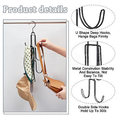 High Manganese Steel Swivel Hook Hangers DIY-WH0430-797-1