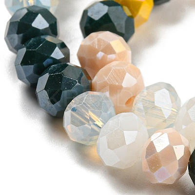 Glass Beads Strands EGLA-A034-M8mm-38-1