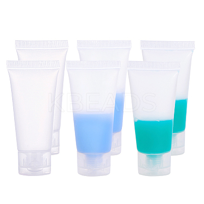 20ml Matte PE Plastic Refillable Flip Top Cap Bottles X1-MRMJ-WH0024-01A-1
