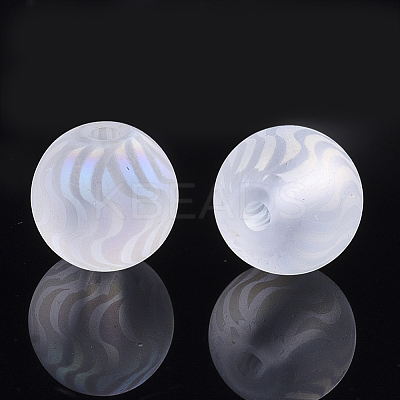 Electroplate Glass Beads X-EGLA-S178-02I-1