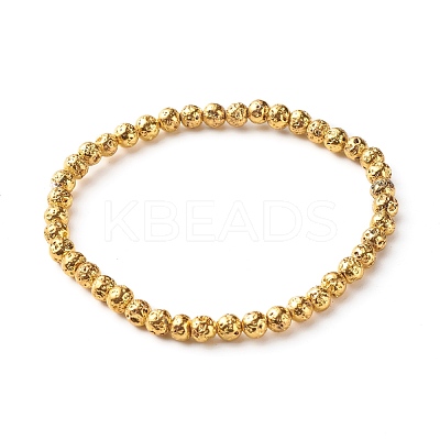 Shell Shape Cubic Zirconia Charm Stretch Bracelets Set for Teen Girl Women X1-BJEW-JB06850-04-1
