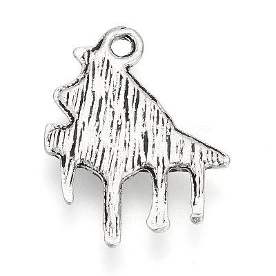 Tibetan Style Alloy Pendants TIBE-S309-41AS-RS-1